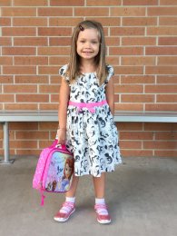 Anna s first day of pre-K in