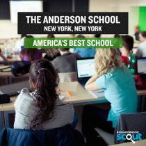 Infographic: The Anderson School New York, NY, Best Performing Public School in America