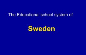Educational system of Sweden