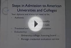 Admission to American Universities and Colleges