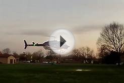 Air Evac landing at Heath,Ohio Fire Dept 056.MP4