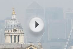 Air pollution reaches high levels in parts of England