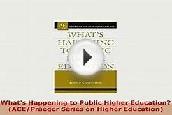 Download Whats Happening to Public Higher Education