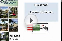 Find Scholarly Articles : State College of Florida Libraries