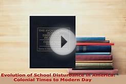 PDF The Evolution of School Disturbance in America