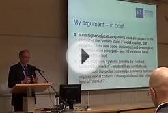 Peter Scott: Mass to Market Higher Education Systems: New