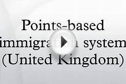 Points-based immigration system (United Kingdom)